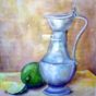 Tinvase og citron
