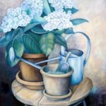 hortensia i urtepotte