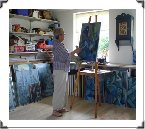 Jytte i galleri