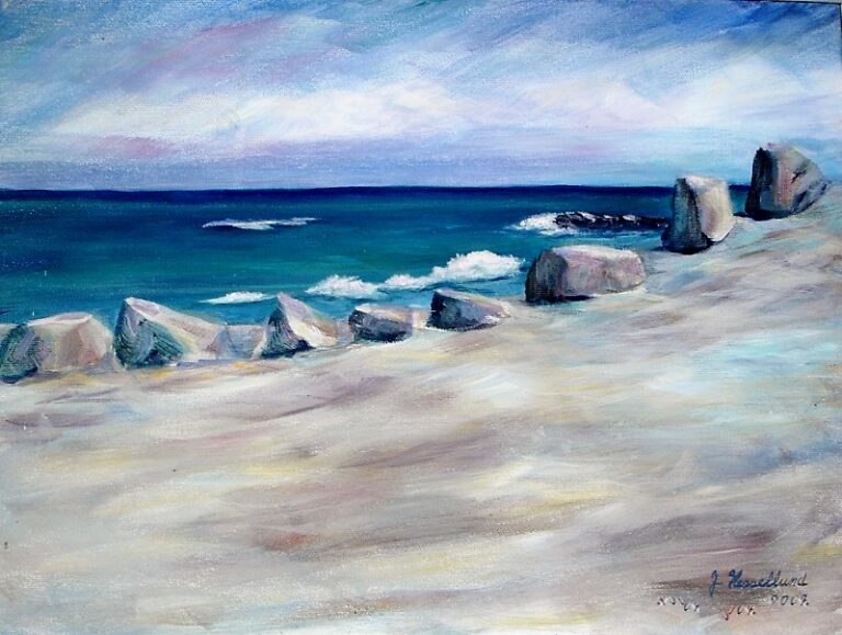 Vesterhavet og strand